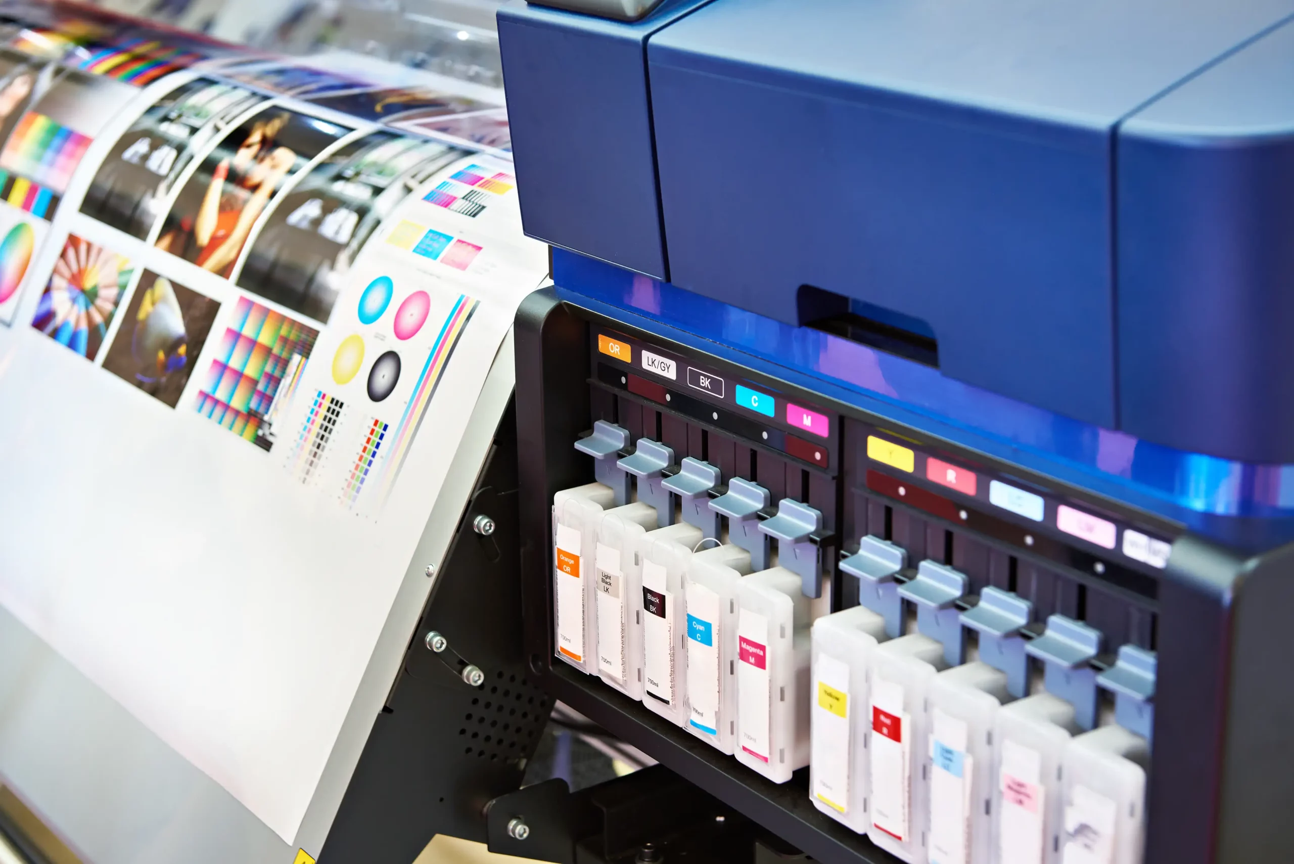 kcopyink in cartridges and plotter